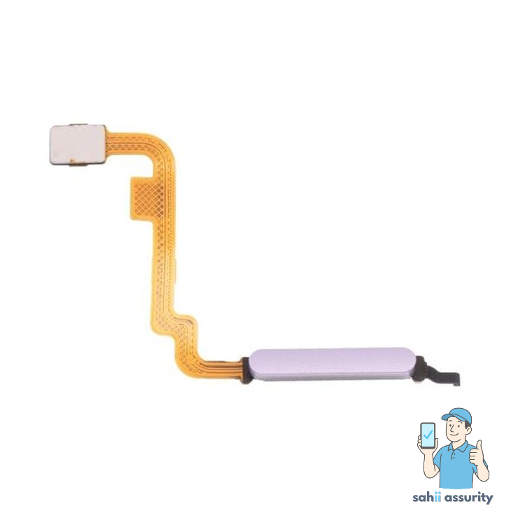 Fingerprint Sensor with Flex Cable for Xiaomi Redmi Note 10S White
